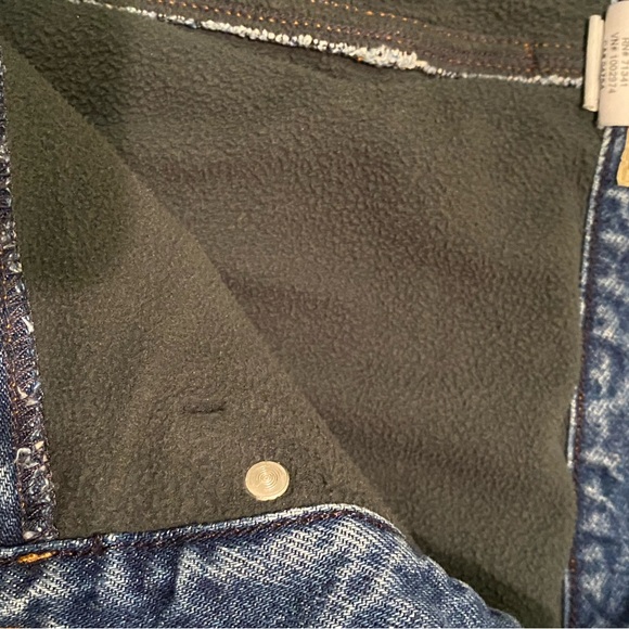 LL Bean Flannel Lined Jeans - Picture 4 of 5